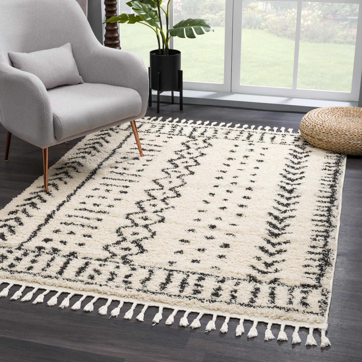 Hauppauge Berber Shag Carpet - Clearance