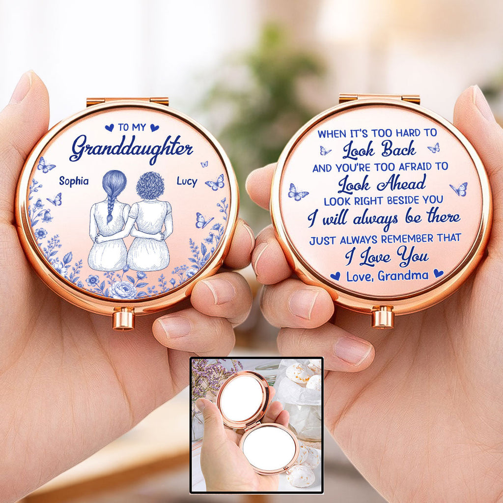 A Special Message - Personalized Compact Mirror