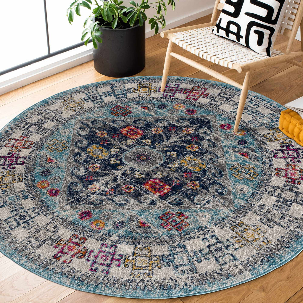 Tigris Turquoise 2314 Area Rug - Clearance