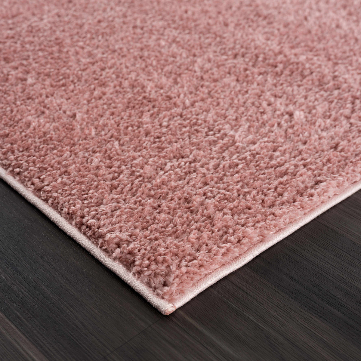 Judy Pink Plush Washable Area Rug