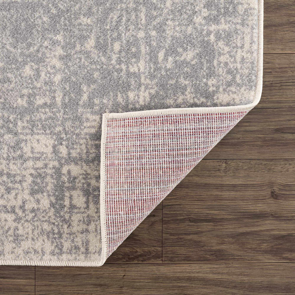 Peeta Gray Medallion Area Rug - Clearance
