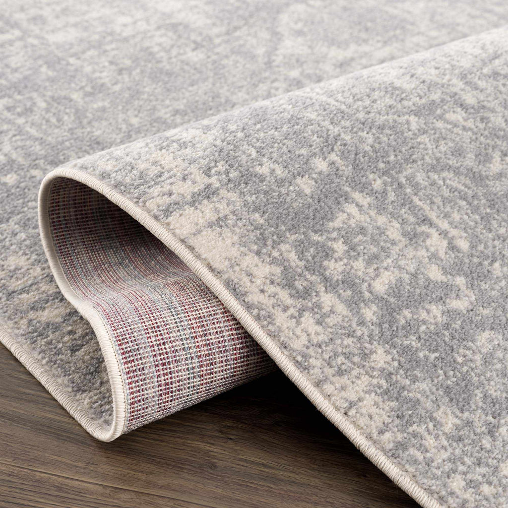 Peeta Gray Medallion Area Rug - Clearance