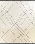 Alaca Arsenal Cream Hand Tufted Wool Area Rug