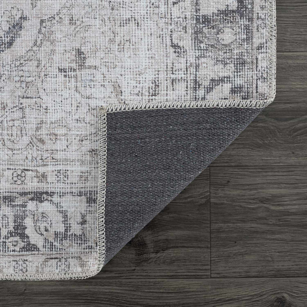 Haile Green & Pink Washable Area Rug - Clearance