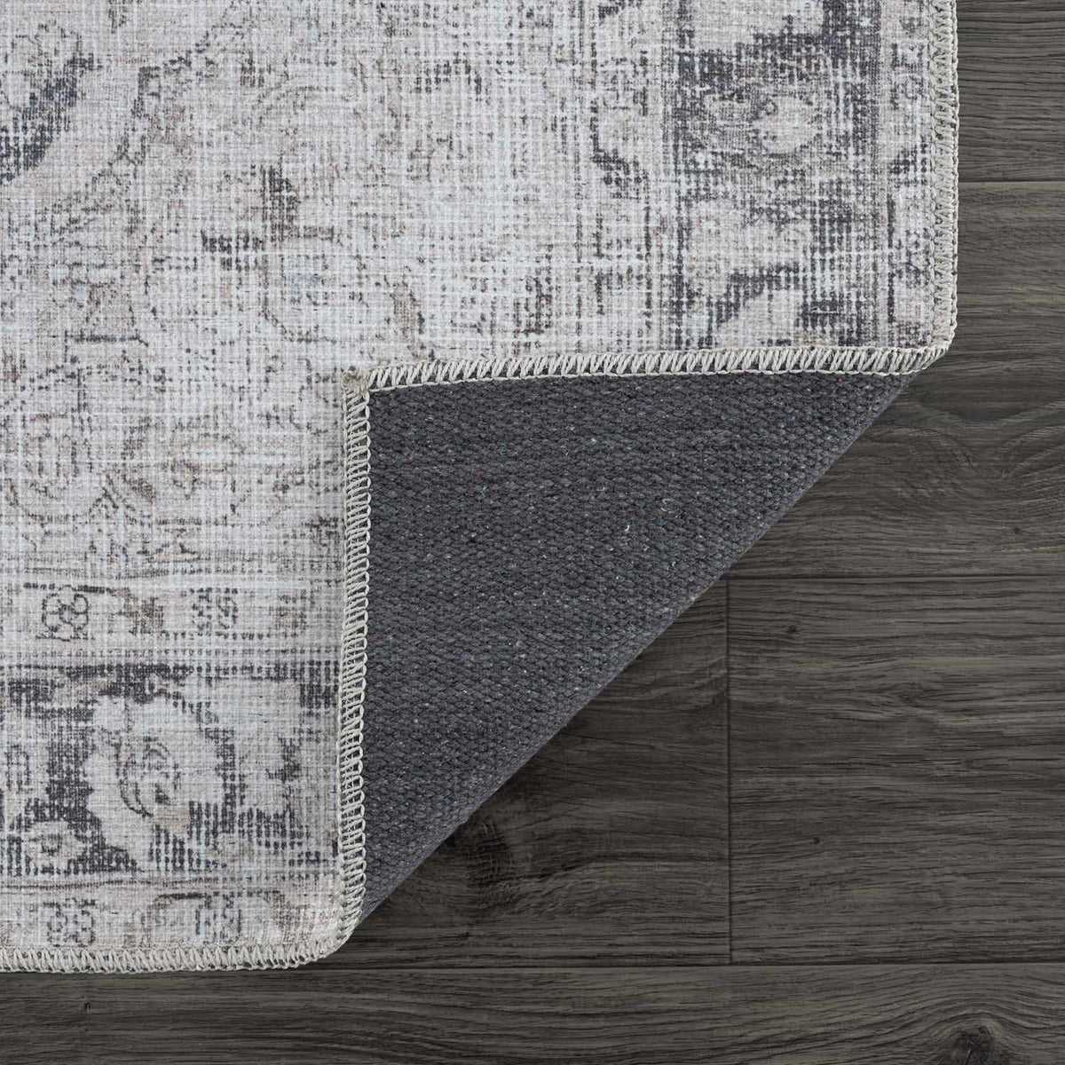 Haile Green & Pink Washable Area Rug - Clearance