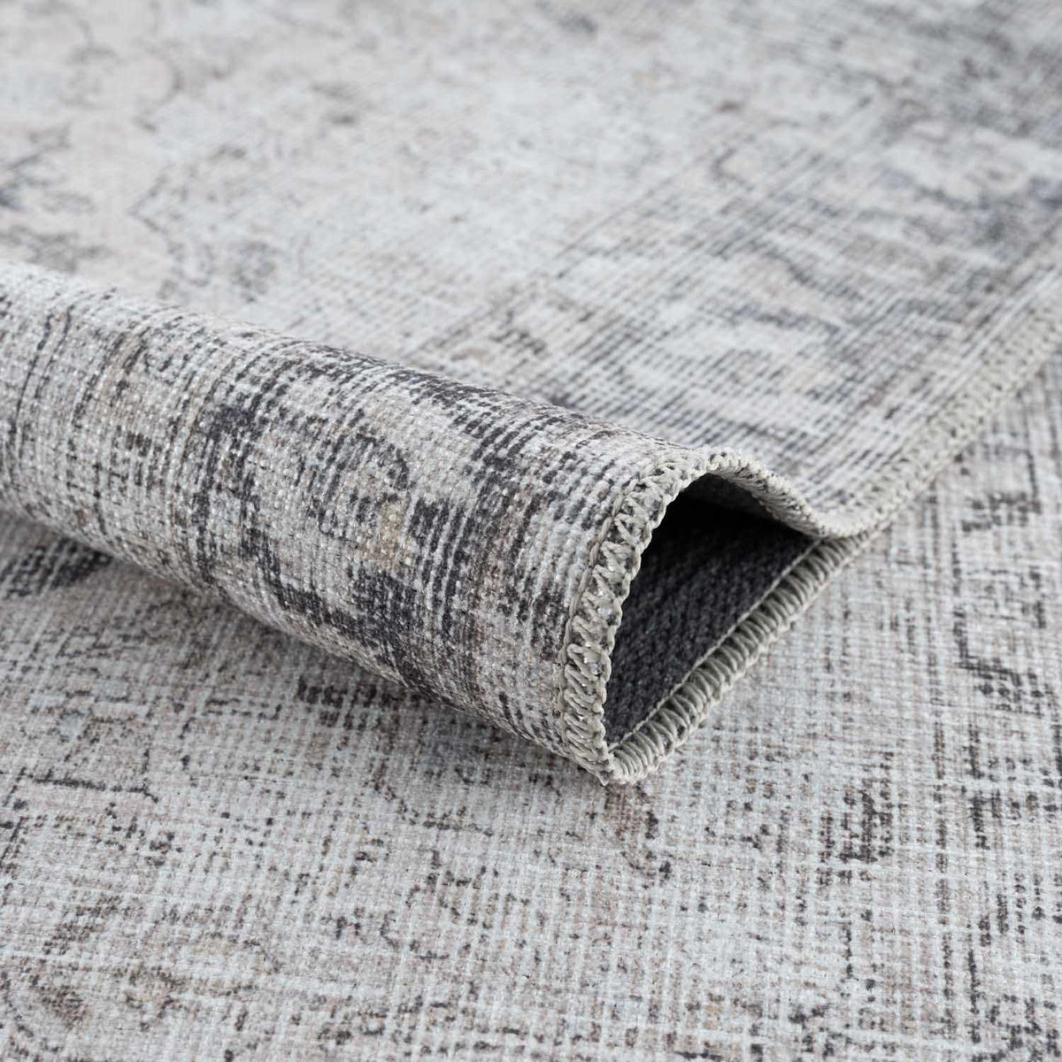 Haile Green & Pink Washable Area Rug - Clearance