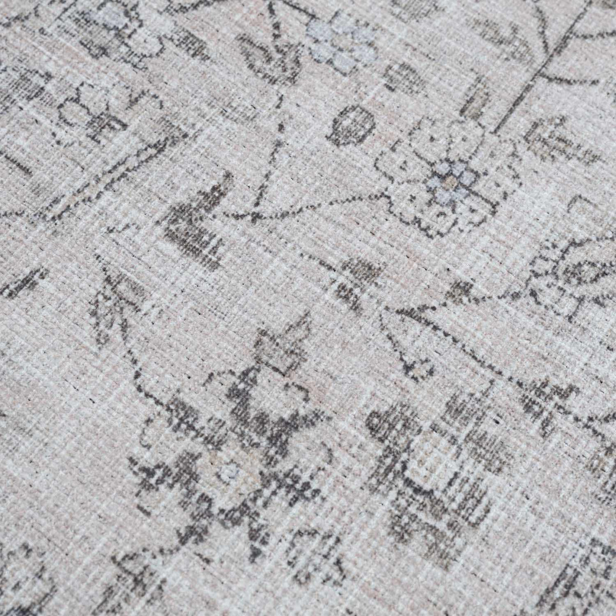 Haile Green & Pink Washable Area Rug - Clearance