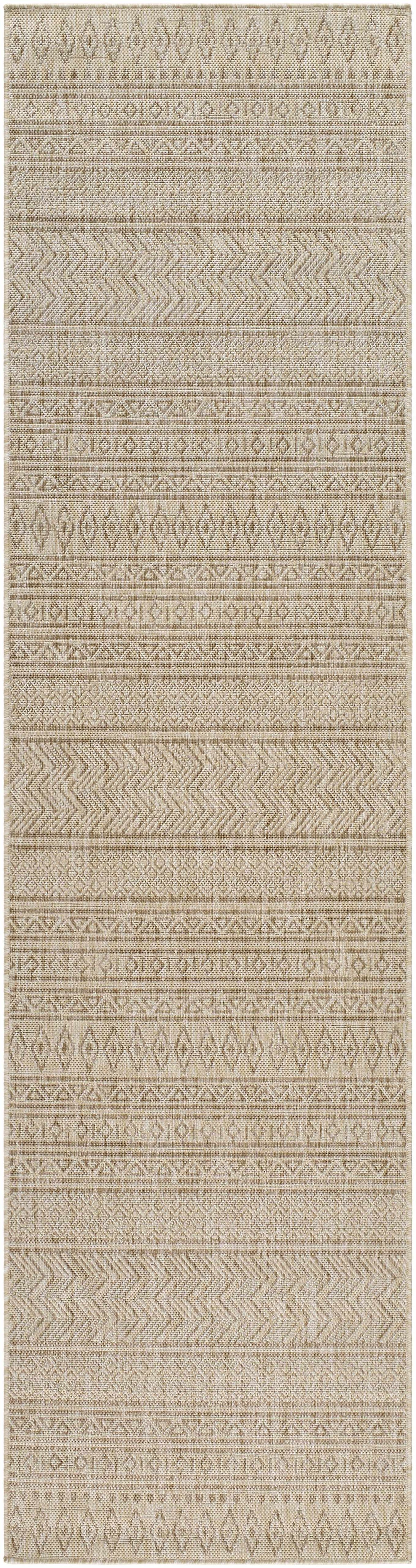 Madras Cream All Over Performance Outdoor Rug