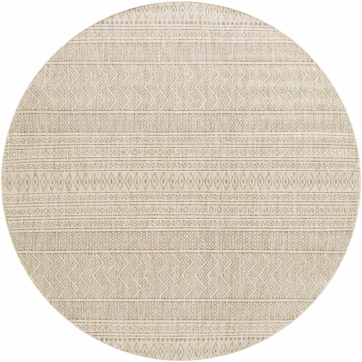 Madras Cream All Over Performance Outdoor Rug