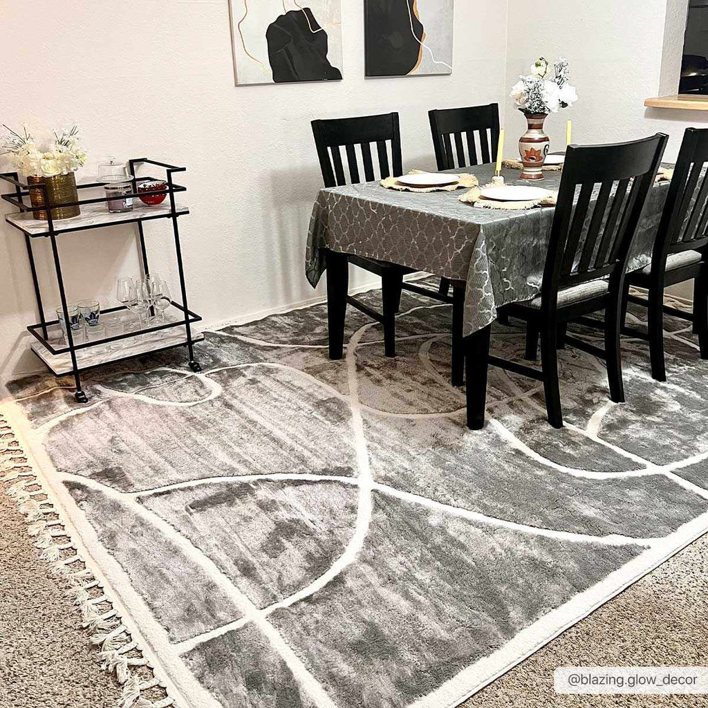 Azana Modern Gray Area Rug - Clearance