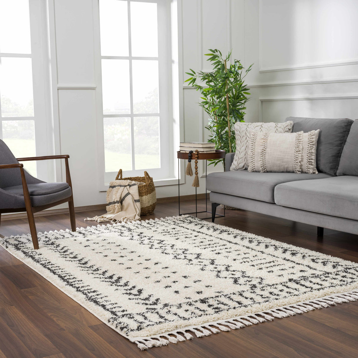 Hauppauge Berber Shag Carpet - Clearance