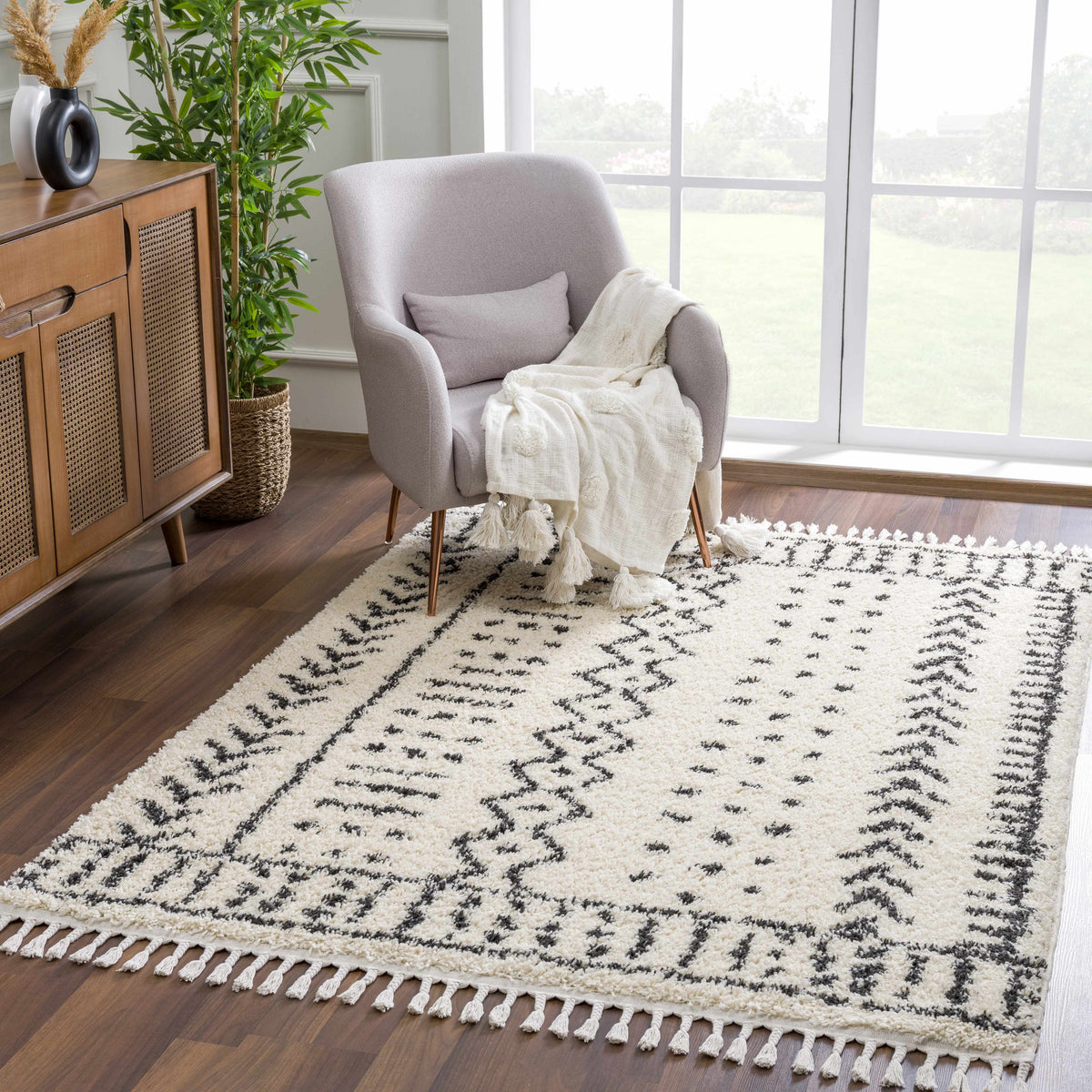 Hauppauge Berber Shag Carpet - Clearance