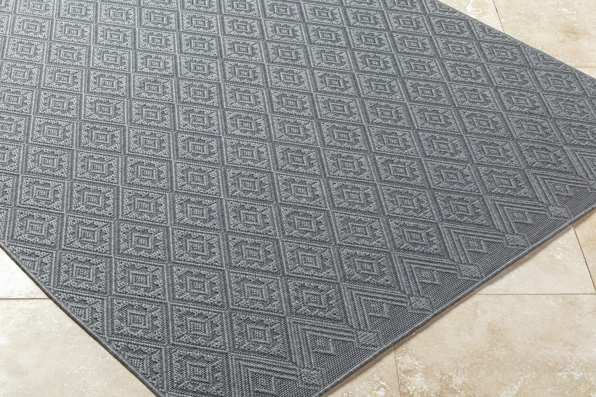 Bandit Gray Outdoor Area Rug