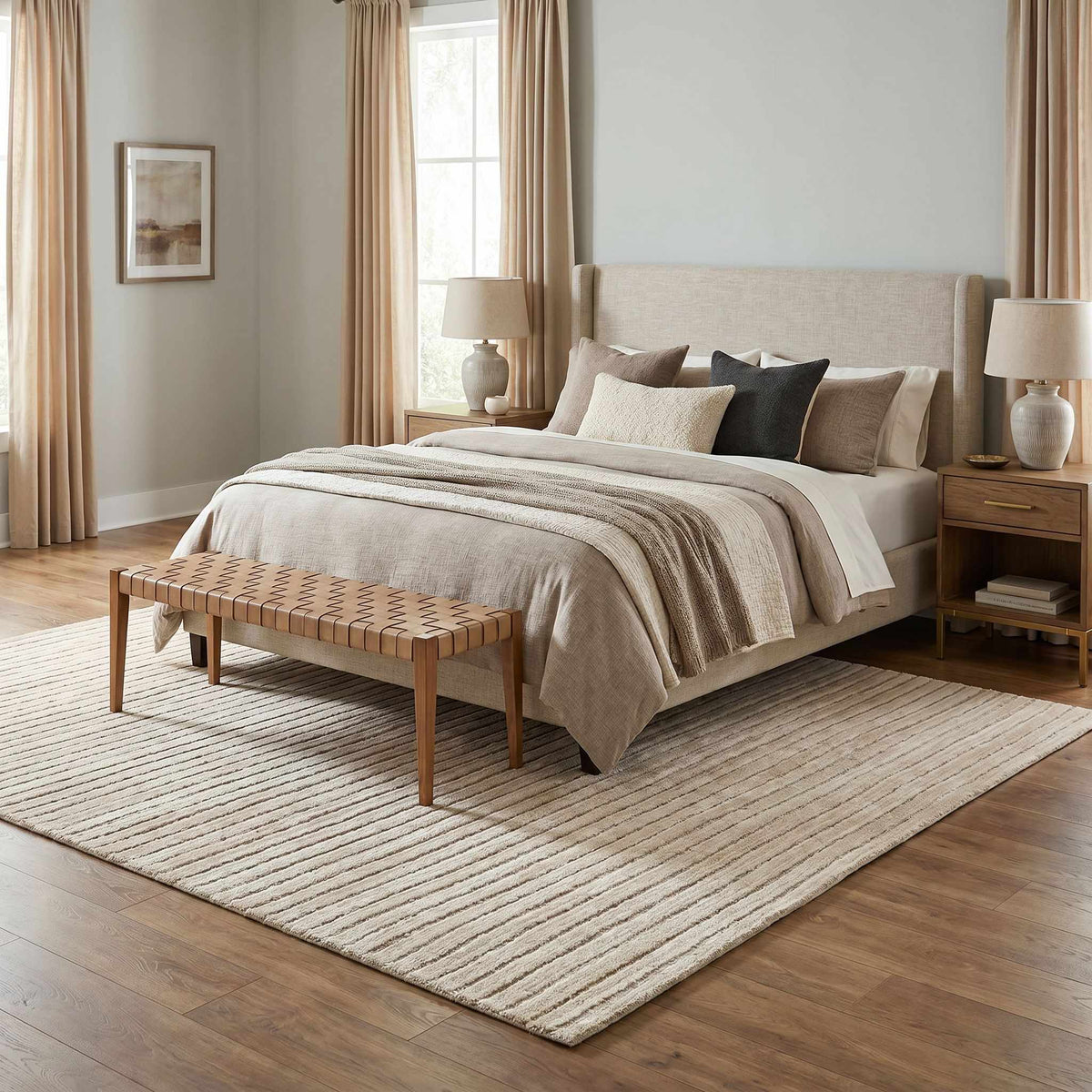Destry Beige Area Rug