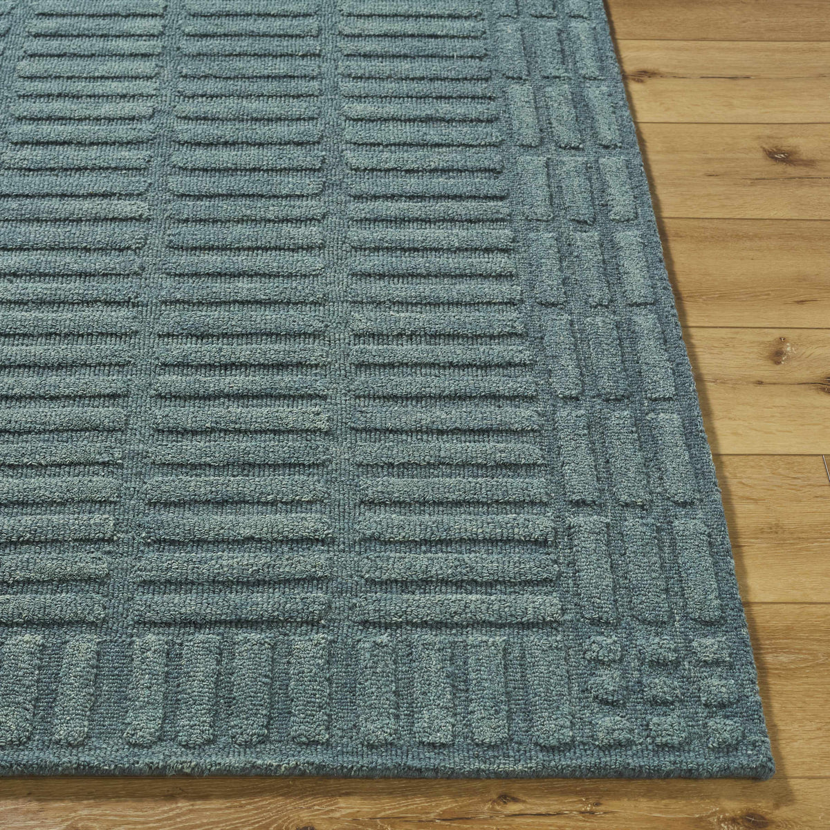 Birger Slate Blue Area Rug