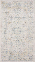 Bhavya Cream Washable Area Rug