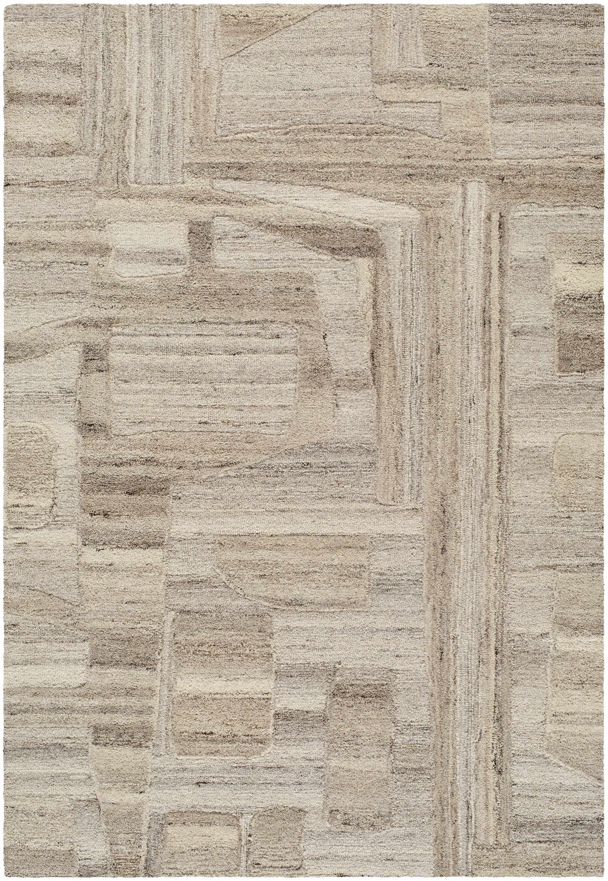 Brasen Beige Area Rug