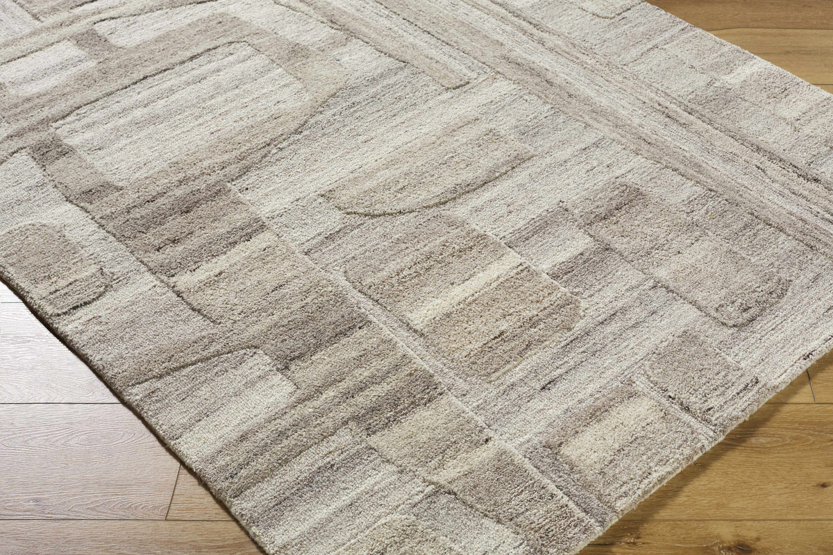 Brasen Beige Area Rug