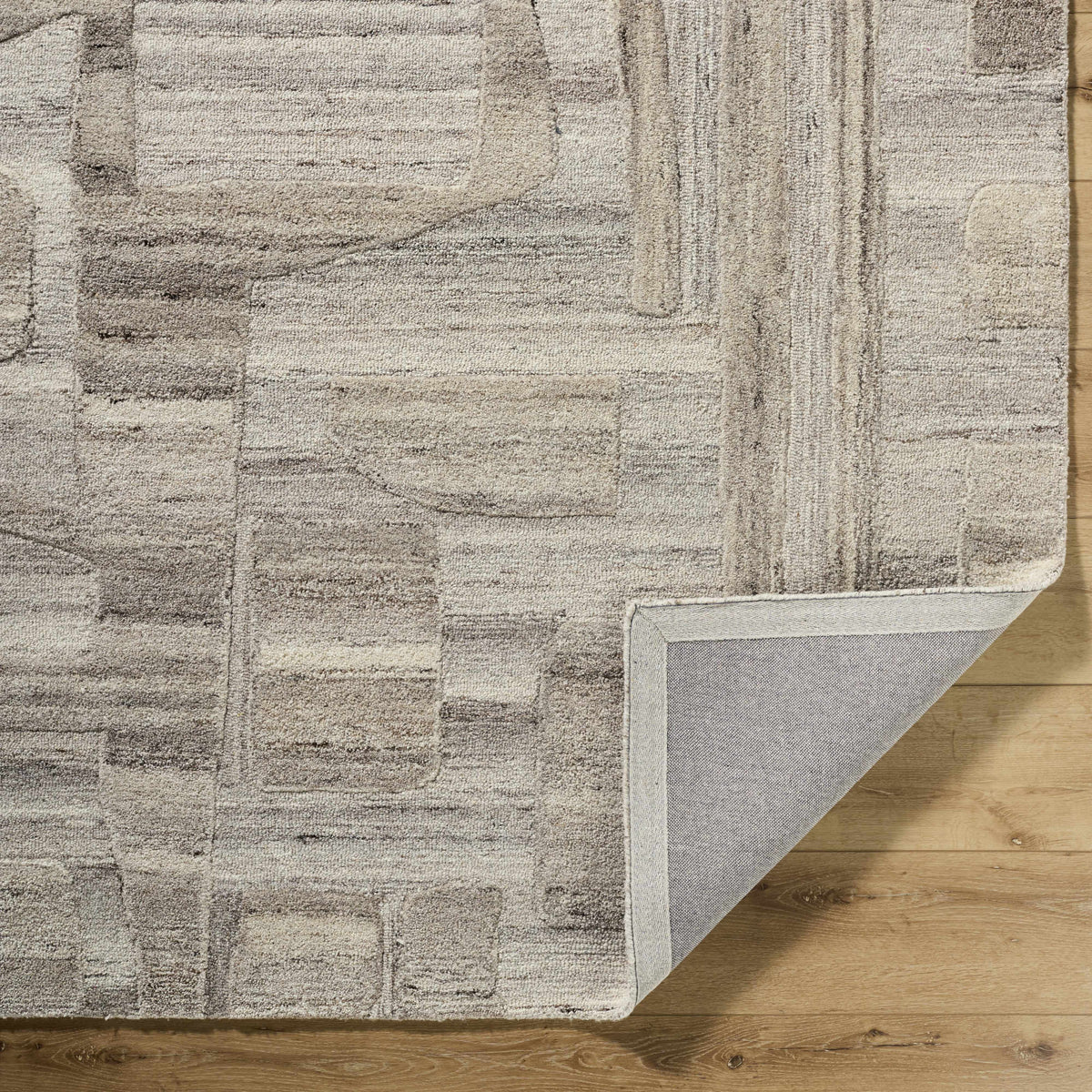Brasen Beige Area Rug