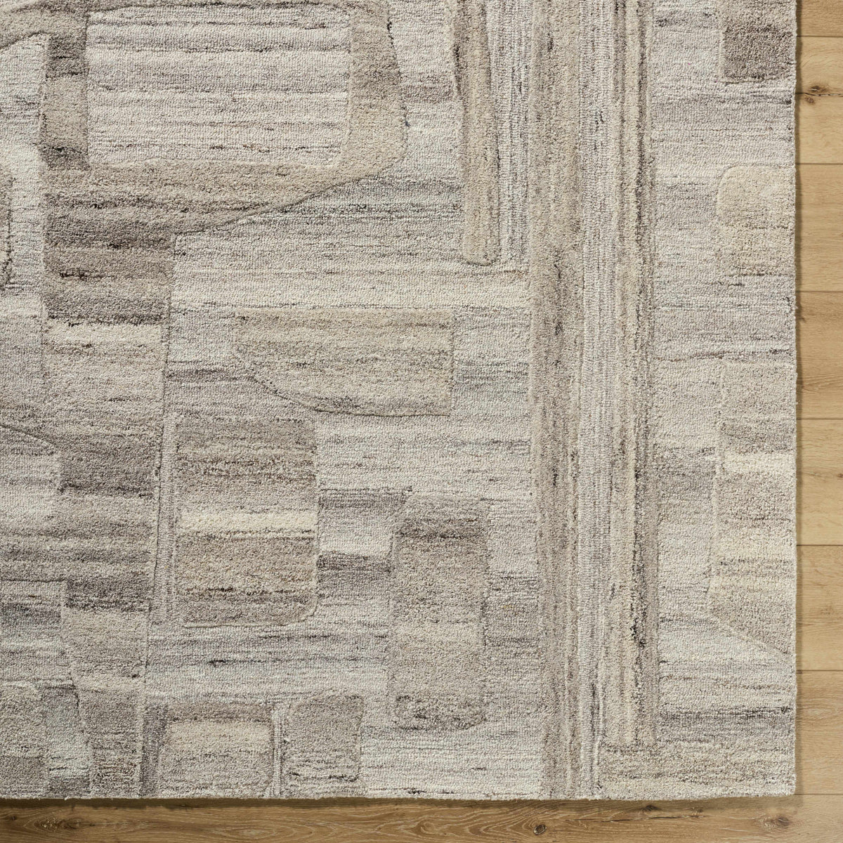Brasen Beige Area Rug