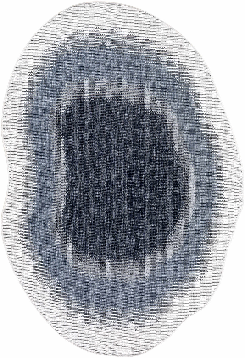 Burian Blue Outdoor Area Rug