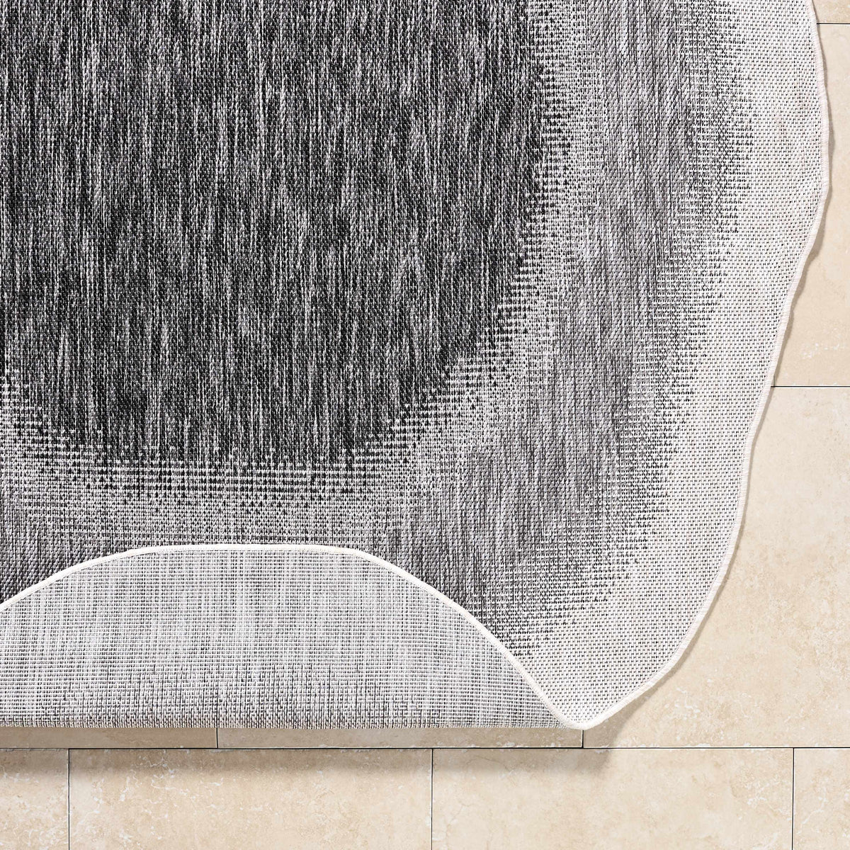 Burian Charcoal Outdoor Area Rug