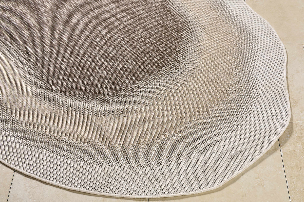 Burian Brown Outdoor Area Rug