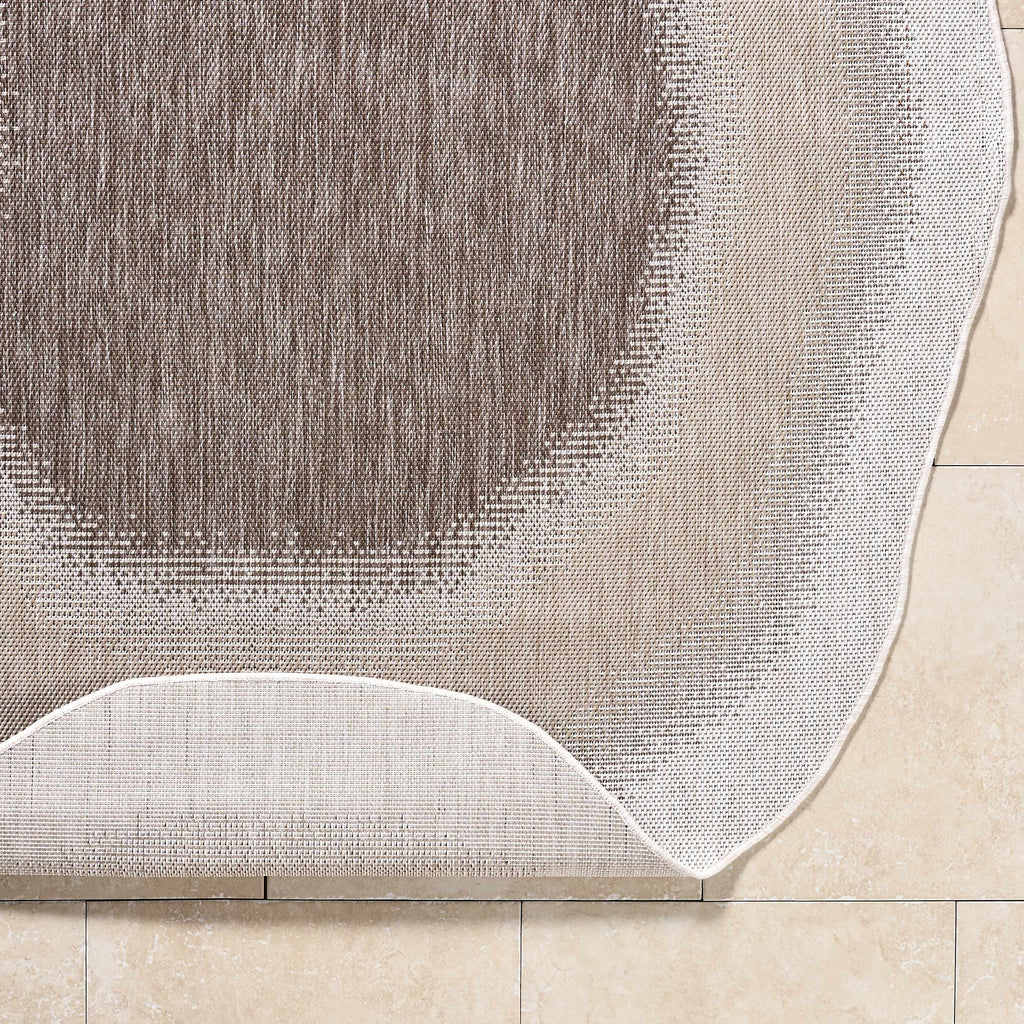 Burian Brown Outdoor Area Rug