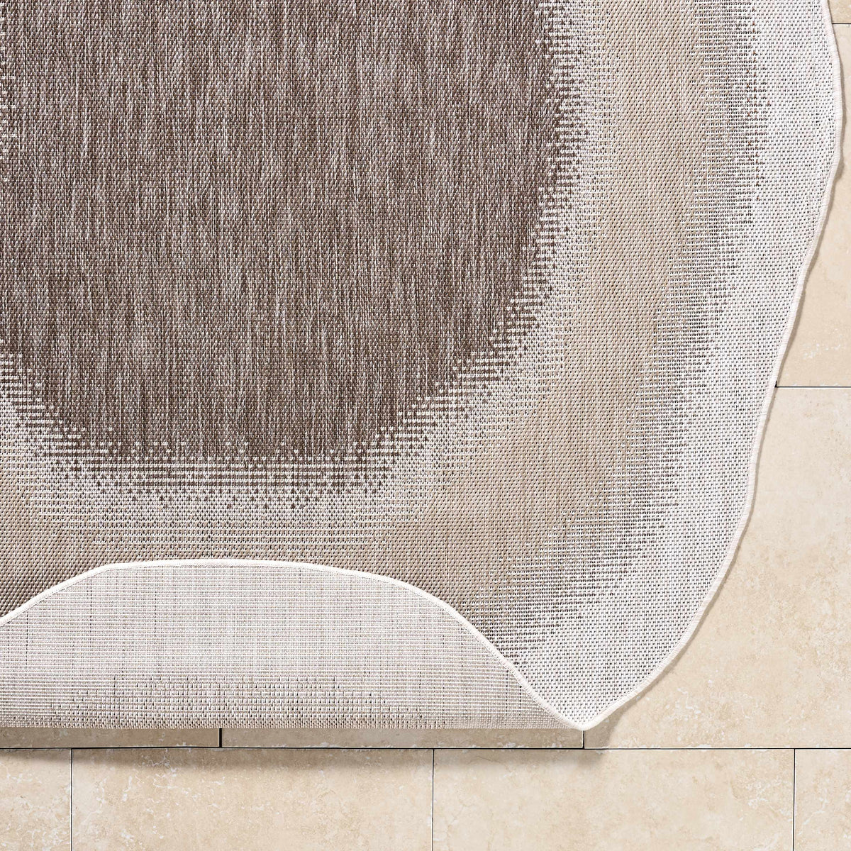 Burian Brown Outdoor Area Rug