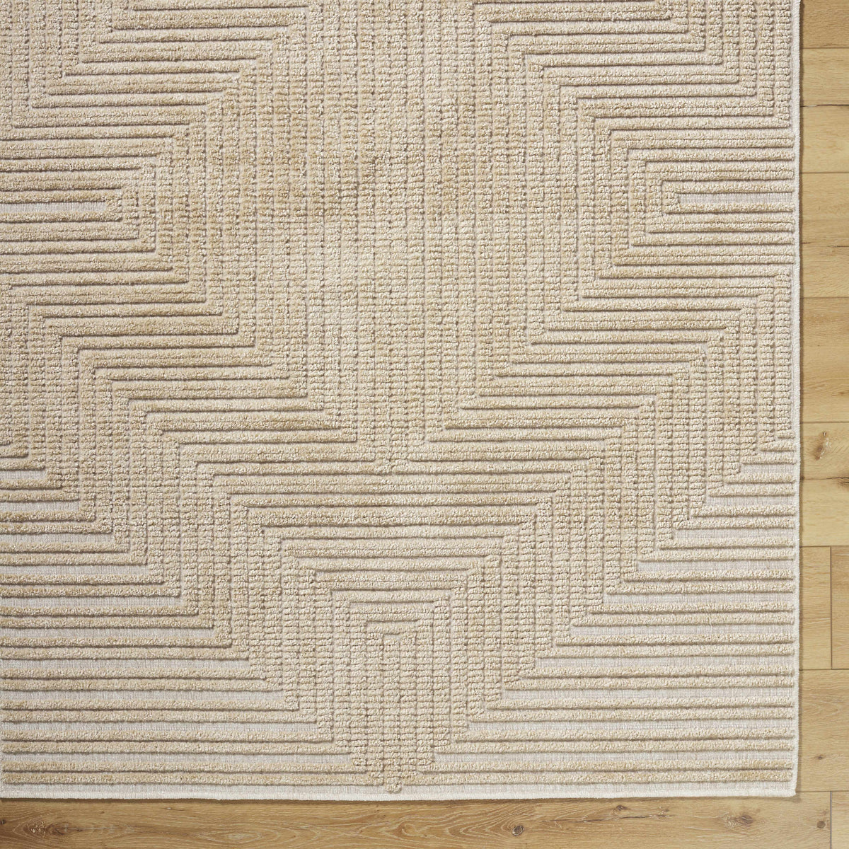 Briana Brown Washable Area Rug