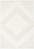 Briana Off-White Washable Area Rug