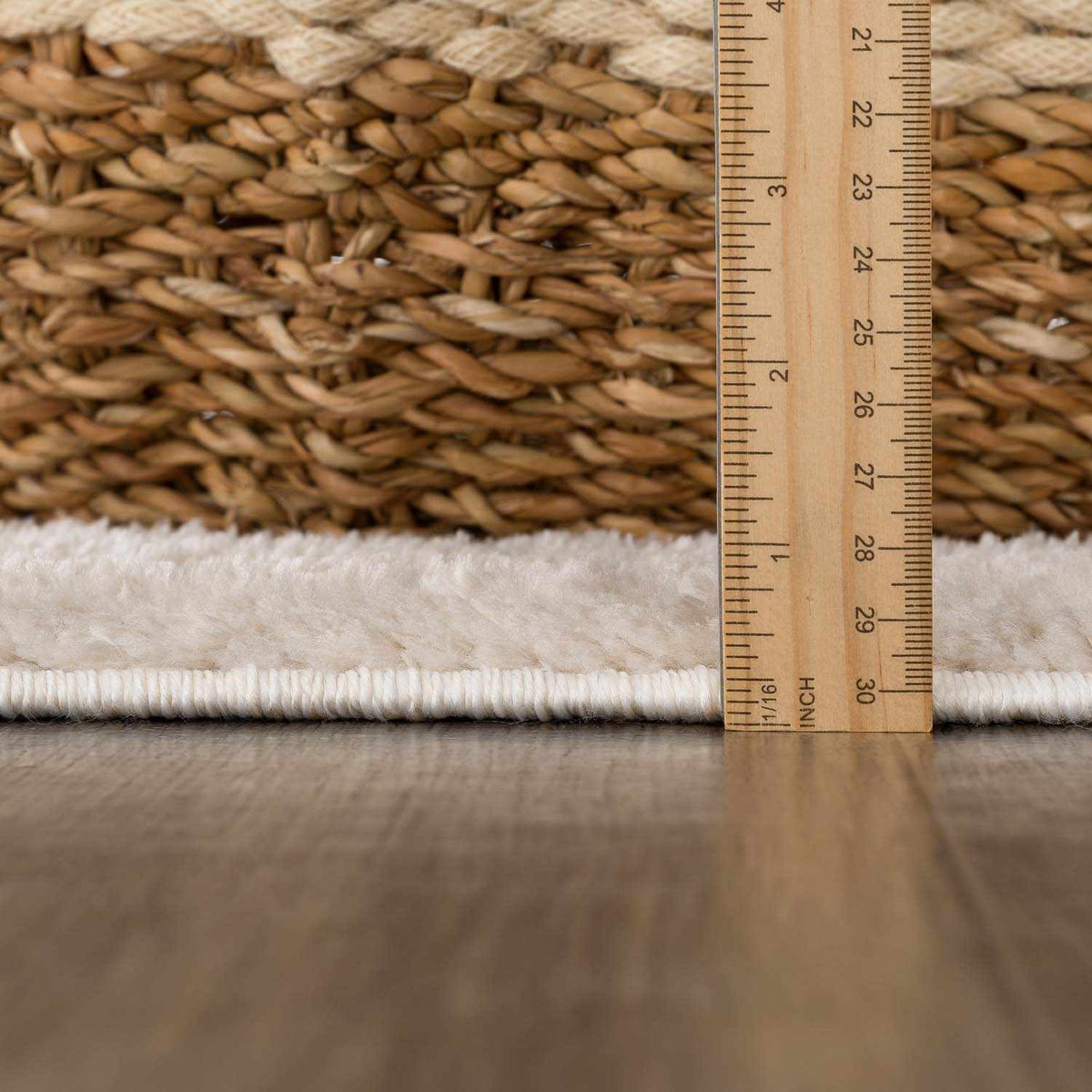 Baback Beige Washable Area Rug