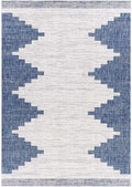 Djugun Navy Indoor & Outdoor Area Rug - Clearance