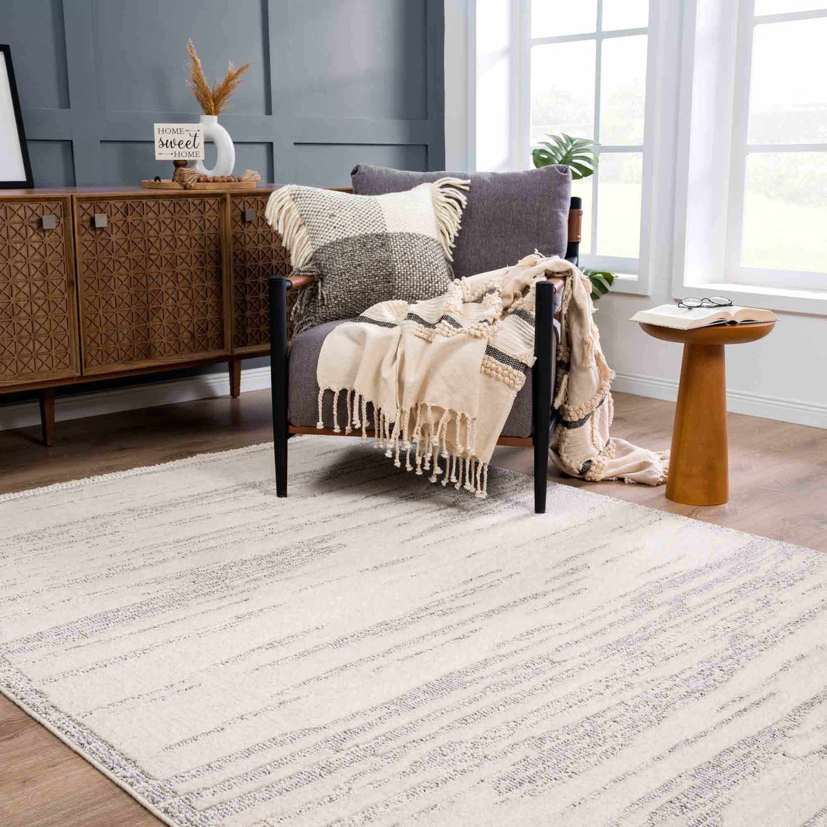 Lave Bone Area Rug - Clearance