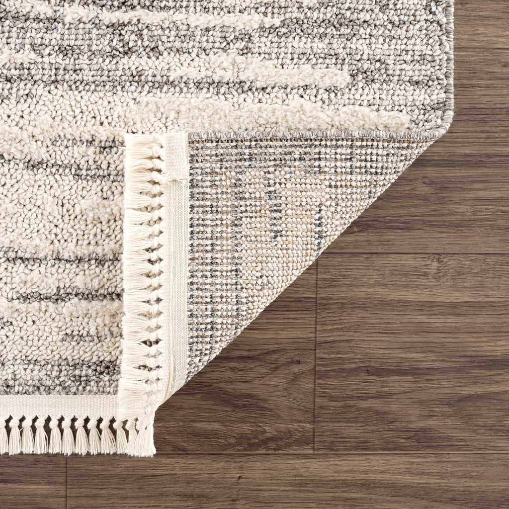 Lave Bone & Taupe Area Rug - Clearance
