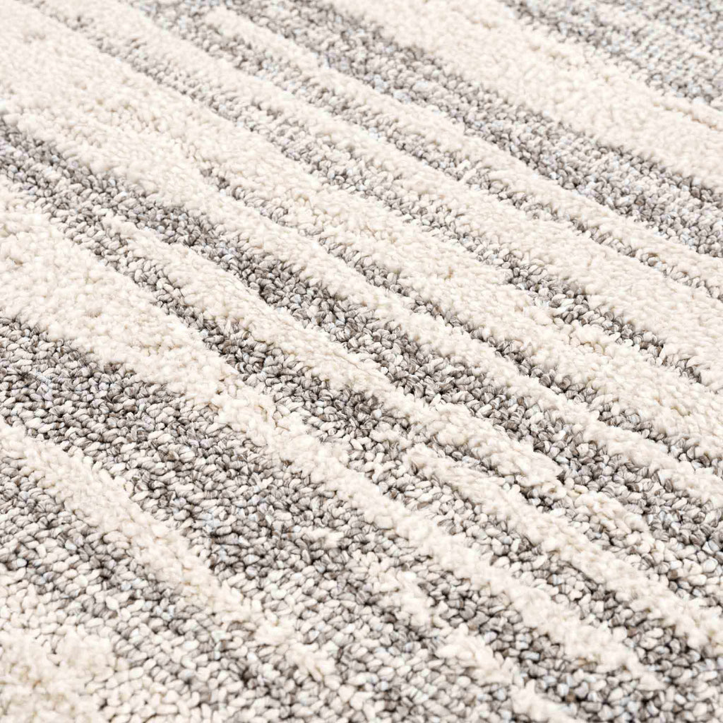 Lave Bone & Taupe Area Rug - Clearance