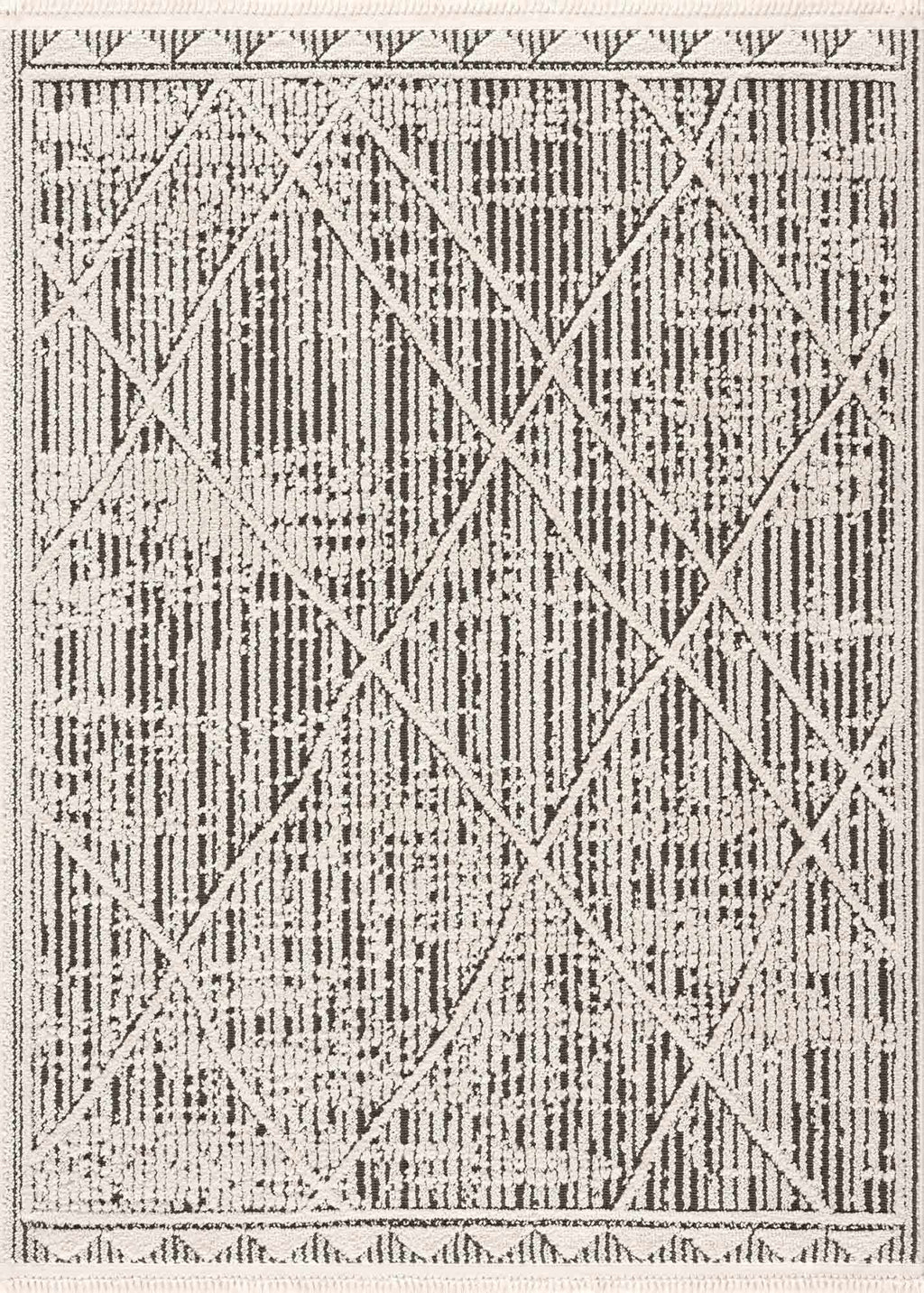 Umay Textured Beige Rug - Clearance
