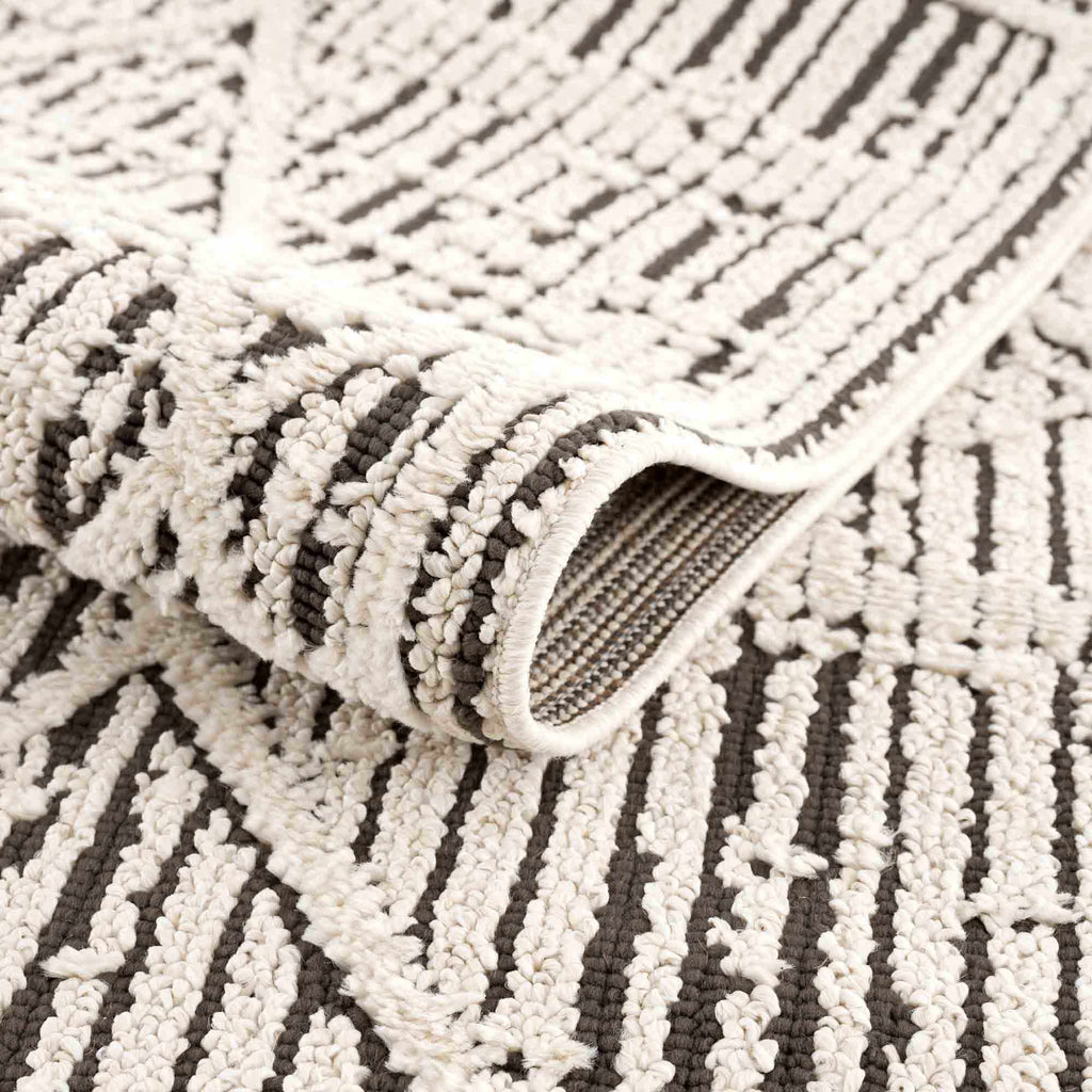 Umay Textured Beige Rug - Clearance