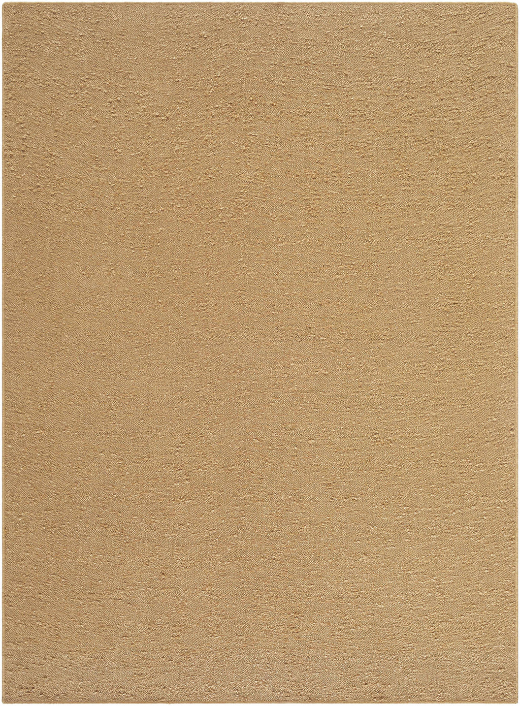 Breena 3D Solid Brown Washable Area Rug