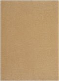 Breena 3D Solid Brown Washable Area Rug