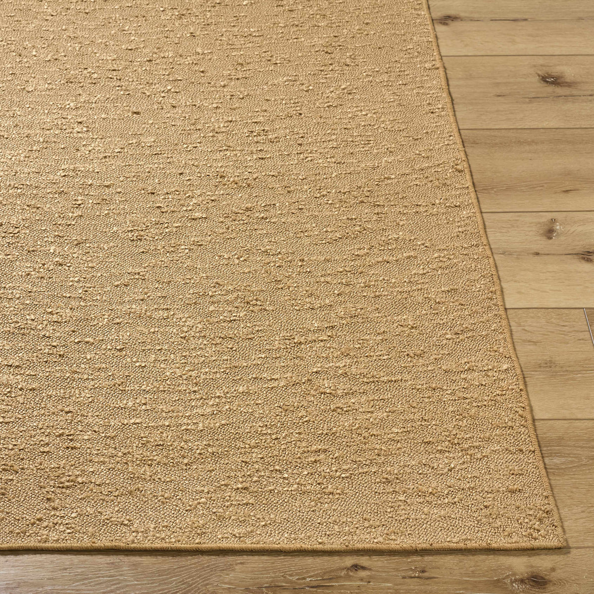Breena 3D Solid Brown Washable Area Rug
