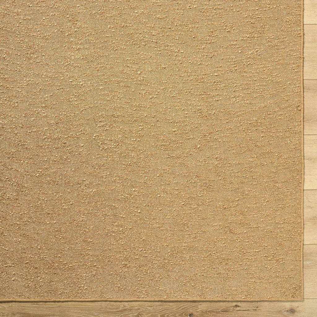Breena 3D Solid Brown Washable Area Rug
