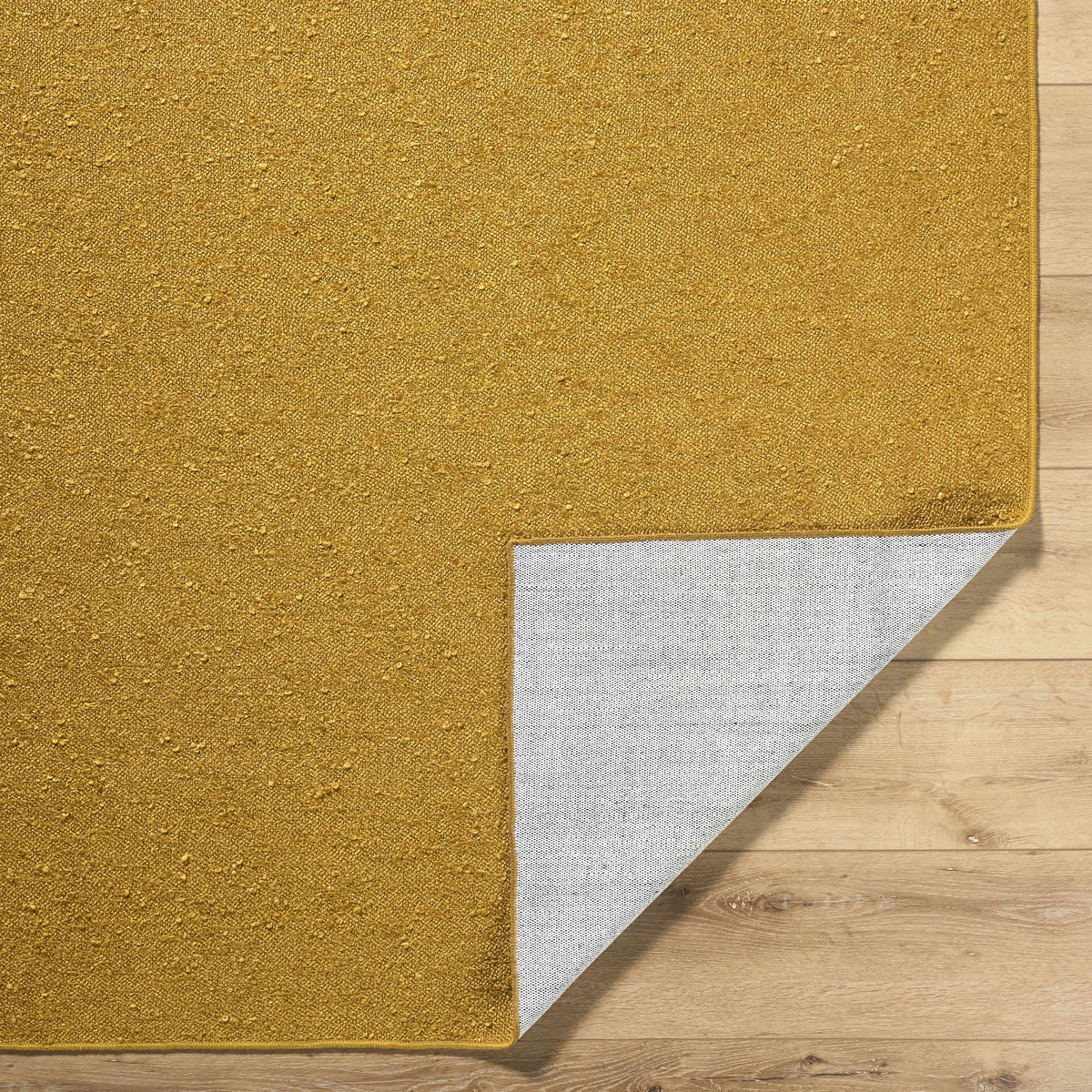 Breena Goldenrod Washable Area Rug