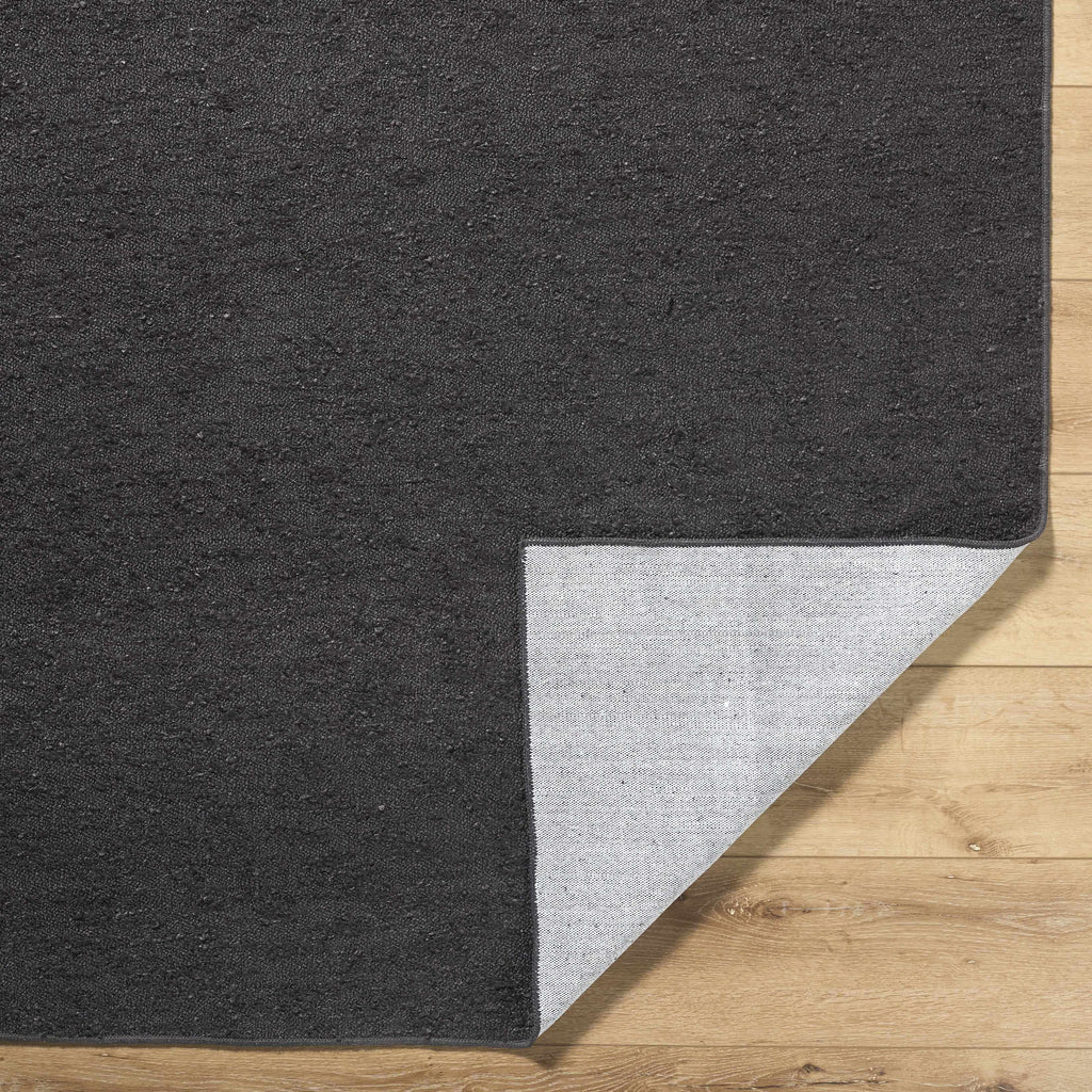 Breena Charcoal Washable Area Rug
