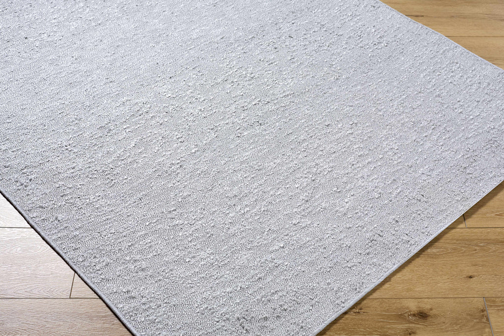 Breena Medium Gray Washable Area Rug