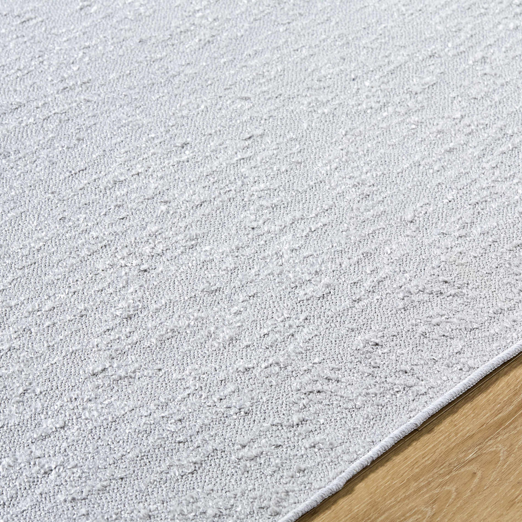 Breena Medium Gray Washable Area Rug