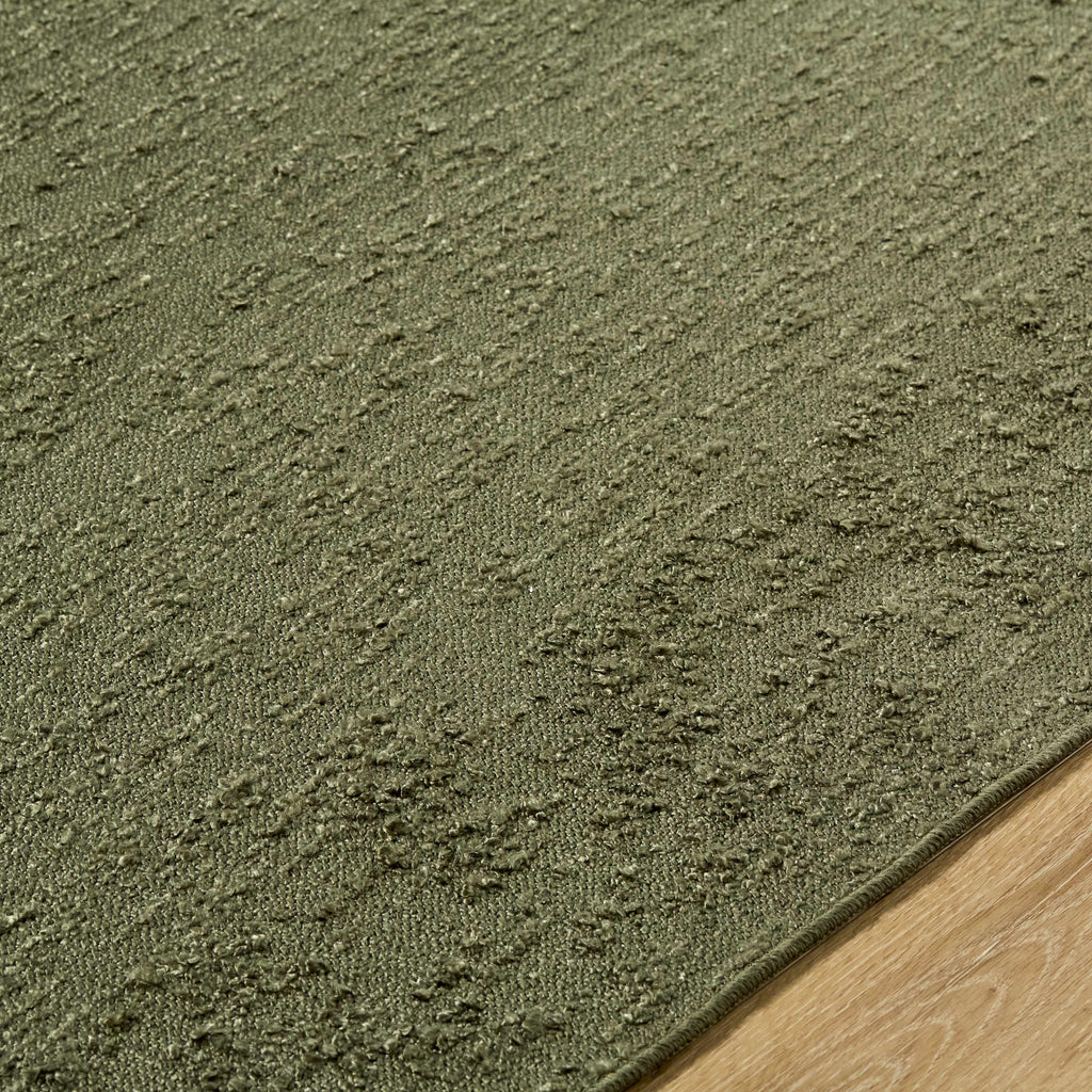 Breena Olive Washable Area Rug