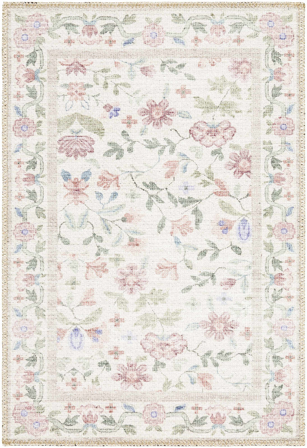 Brigid Washable Area Rug