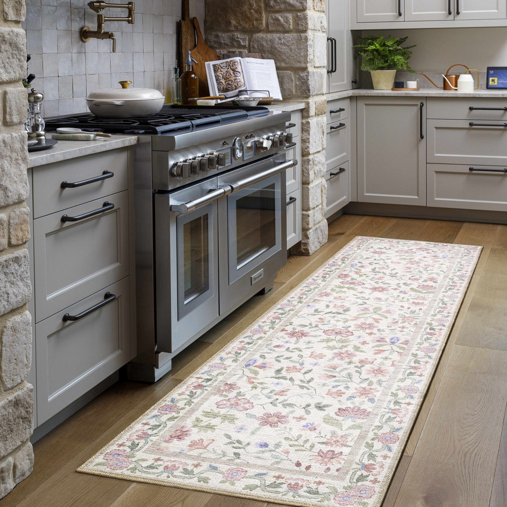 Brigid Washable Area Rug