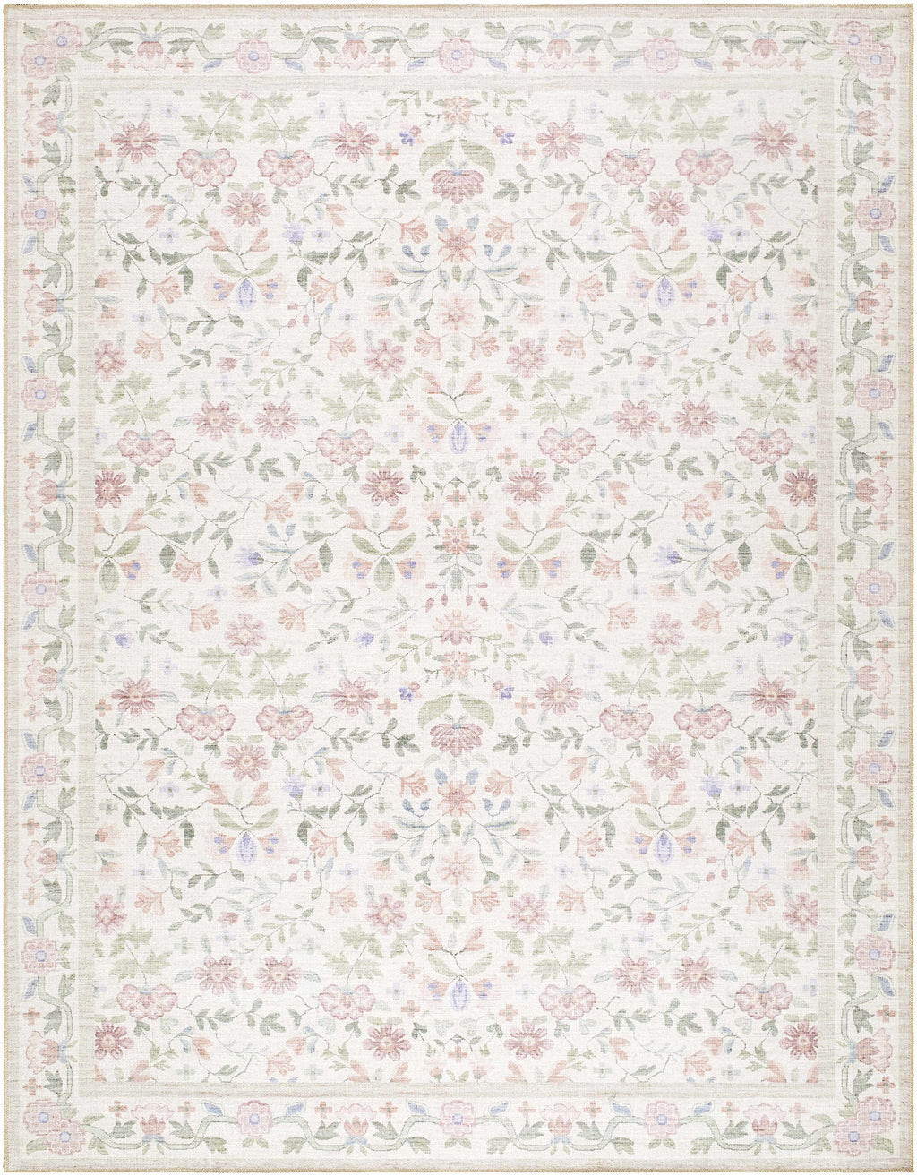Brigid Washable Area Rug